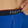 image:imageHanes Mens Total Support Pouch Mens Boxer Brief Underwear Antichafing Moisturewicking Odor Control 3packBlackBlue