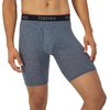 image:imageHanes Mens Total Support Pouch Mens Boxer Brief Underwear Antichafing Moisturewicking Odor Control 3packGreyBlack