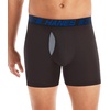image:imageHanes Mens Underwear Boxer Briefs Pack 3Pack Total Support Pouch Long or ShortLeg Boxer BriefsBlueBlack