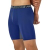 image:imageHanes Mens Underwear Boxer Briefs Pack 3Pack Total Support Pouch Long or ShortLeg Boxer BriefsBlueGreyBlack