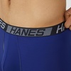 image:imageHanes Mens Underwear Boxer Briefs Pack 3Pack Total Support Pouch Long or ShortLeg Boxer BriefsBlueGreyBlack