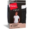 image:imageHanes Boys Originals TShirt Pack SuperSoft Undershirts for Boys MoistureWicking 3Pack