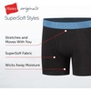 image:imageHanes Boys Originals Ultimate SuperSoft Boxer Brief Underwear Assorted 5PackBlack
