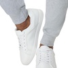 image:imageHanes Mens Lightweight Cotton Jersey Cuffed Jogger Sweatpants with Drawstring and Pockets  305Light Steel