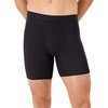 image:imageHanes Mens Underwear SuperSoft Viscose from Bamboo 3Pack Sexy Mens Underwear Short or Regular Leg Boxer BriefsBlack