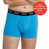 image:imageHanes Originals Mens Boxer Briefs amp Trunks Stretch Cotton MoistureWicking Underwear Modern Fit Low Rise MultipacksTrunks  BlueBlack  3 Pack