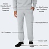 image:imageHanes Originals Mens Jogger Sweatpants Heavyweight Fleece Joggers with Pockets 30 InseamLight Steel
