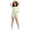 image:imageHanes Originals Womens Fleece Sweatshirt Midweight Sweatshirt for Women Placed FlowersChic Lime