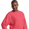 image:imageHanes Originals Womens Fleece Sweatshirt Midweight Sweatshirt for Women Placed FlowersPinky Peach