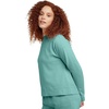 image:imageHanes Originals Womens Fleece Sweatshirt Midweight Sweatshirt for Women Placed FlowersSpanish Moss
