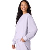 image:imageHanes Originals Womens Fleece Sweatshirt Midweight Sweatshirt for Women Placed FlowersUrban Lilac