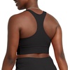 image:imageHanes Womens Hanes Originals Womens Longline Sports BraBlack