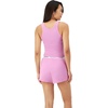 image:imageHanes Womens Originals Comfywear Rib Crop Tank and Sleep Shorts 2Piece SetStrawberry PinkStrawberry Pink