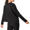 image:imageHanes Womens Originals French Terry Pullover Cropped Crewneck Sweatshirt for Women Comfywear LoungewearBlack