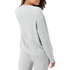 image:imageHanes Womens Originals French Terry Pullover Cropped Crewneck Sweatshirt for Women Comfywear LoungewearHeritage Grey Marle
