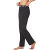 image:imageHanes Womens Originals Lounge Pants Comfywear Sleep Pants for Women Straight Leg Loungewear PantsBlack