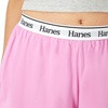 image:imageHanes Womens Originals Pajama Shorts Pack 2Pack Comfywear Pajamas for Women Set Loungewear Clothing Sleep ShortsVega VioletStrawberry Pink