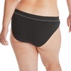 image:imageHanes Womens Originals Seamless Stretch Rib Bikini Panties Pack Assorted Colors 6pack4 Black2 Deep Glow