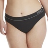 image:imageHanes Womens Originals Seamless Stretch Rib Bikini Panties Pack Assorted Colors 6pack4 Black2 Deep Glow