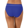 image:imageHanes Womens Originals Seamless Stretch Rib Bikini Panties Pack Assorted Colors 6packWhiteTeal ToneBright Violet Indigo