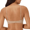 image:imageHanes Womens Originals Seamless Triangle Rib Bralette Soft Ribbed Bras ComfortFlex Fit BraDeep Glow