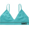 image:imageHanes Womens Originals Seamless Triangle Rib Bralette Soft Ribbed Bras ComfortFlex Fit BraTeal Tone