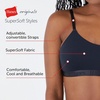 image:imageHanes Womens Originals Supersoft String Bralette Pullover Bra Scoop NecklineFulfilling Lavender