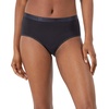 image:imageHanes Womens Originals Underwear SuperSoft Hipster Panties Viscose from Bamboo Underwear for WomenBlackBlackSilver OpalSilver OpalWhite