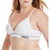 image:imageHanes Womens Seamless Wireless Bra Originals Ribbed Contour Bras for Women ComfortFlex Fit Bralettes Full CoverageWhite