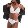 image:imageHanes Womens Seamless Wireless Bra Originals Ribbed Contour Bras for Women ComfortFlex Fit Bralettes Full CoverageWhite