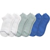 image:imageHanes Womens Socks Pack Supersoft Mid Crew and Noshow Socks for Women 6 PackBlue