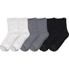 image:imageHanes Womens Socks Pack Supersoft Mid Crew and Noshow Socks for Women 6 PackWhite