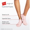 image:imageHanes Womens Socks Pack Supersoft Mid Crew and Noshow Socks for Women 6 PackWhiteBlackGray