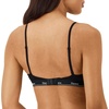 image:imageHanes Womens Triangle Bralette Pack 2Pack Originals Breathable Stretch Cotton Bras for Women Wireless BraWhiteBlack