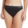 image:imageHanes Womens Underwear Seamless Cheeky Panties Rib HiRise Underwear for Women 6Pack4 Black2 Deep Glow