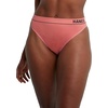 image:imageHanes Womens Underwear Seamless Cheeky Panties Rib HiRise Underwear for Women 6PackWhiteLively LavenderPink Begonia