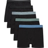 image:imageHanes Boys Originals Ultimate SuperSoft Boxer Brief Underwear Assorted 5PackBlack