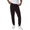 image:imageHanes Mens Lightweight Cotton Jersey Cuffed Jogger Sweatpants with Drawstring and Pockets  305Black