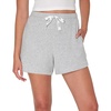 image:imageHanes Womens Originals French Terry Lounge Shorts Comfywear Loungewear Sleep Shorts for Women 4Heritage Grey Marle