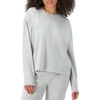 image:imageHanes Womens Originals French Terry Pullover Cropped Crewneck Sweatshirt for Women Comfywear LoungewearHeritage Grey Marle