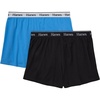 image:imageHanes Womens Originals Pajama Shorts Pack 2Pack Comfywear Pajamas for Women Set Loungewear Clothing Sleep ShortsProvence BlueBlack