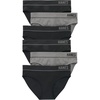 4 Black/2 Heritage Grey Marle