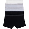 image:imageHanes Womens Originals SuperSoft Boxer Briefs 5Pack Viscose from Bamboo UnderwearBlackBlackSilver OpalSilver OpalWhite