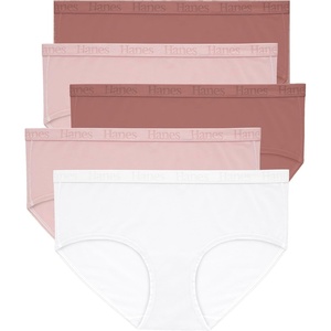 image:imageHanes Womens Originals Underwear SuperSoft Hipster Panties Viscose from Bamboo Underwear for WomenWhiteTanTanCotton CandyCotton Candy