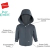 image:imageHanes Baby Pure Comfort French Terry Hoodie Infant Fullzip Hooded Jacket Unisex 2packPurple