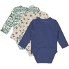 image:imageHanes Baby Pure Comfort Long Sleeve Bodysuits Infant Bodysuits Boys amp Girls 3packGreenBeigeBlue