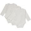image:imageHanes Baby Pure Comfort Long Sleeve Bodysuits Infant Bodysuits Boys amp Girls 3packWhite 002