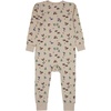 image:imageHanes Baby Pure Comfort Organic Long Sleeve Footless Sleep N Play Infant Playsuit Boys amp GirlsBeige Woodland
