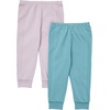 image:imageHanes BabyBoys Pure Comfort Baby French Terry Joggers Baby Girl and Baby Boy Pants 2PackPurpleBlue