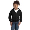 image:imageHanes Big Boys Eco Smart Fleece Zip Hood Black LargeBlack